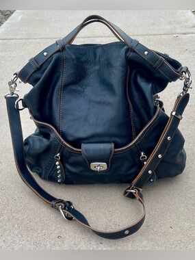 Dr. Yany Vintage Y2K Boho Leather Satchel